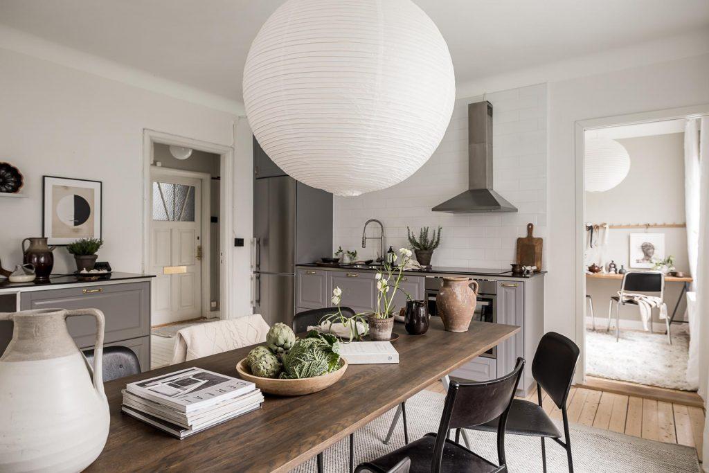 Decouvrez cet appartement de 57 m2 au style scandinave ou design et minimalisme se rencontrent 10