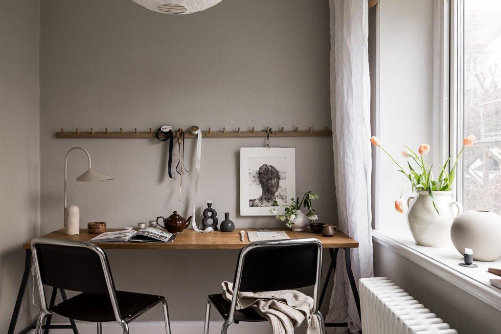 Decouvrez cet appartement de 57 m2 au style scandinave ou design et minimalisme se rencontrent 11