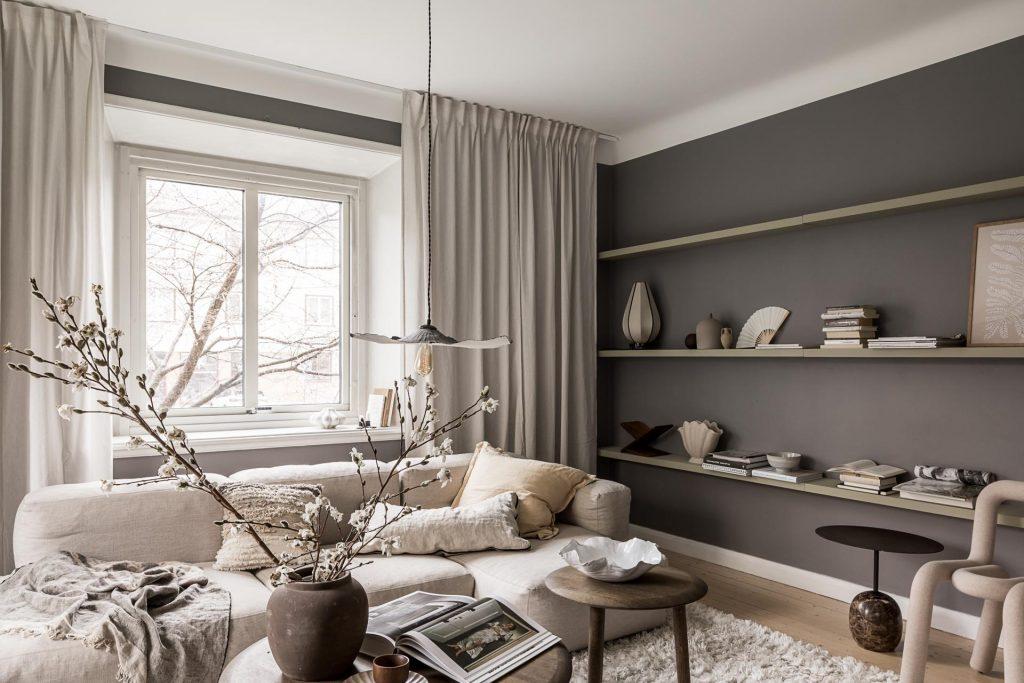 Decouvrez cet appartement de 57 m2 au style scandinave ou design et minimalisme se rencontrent 4