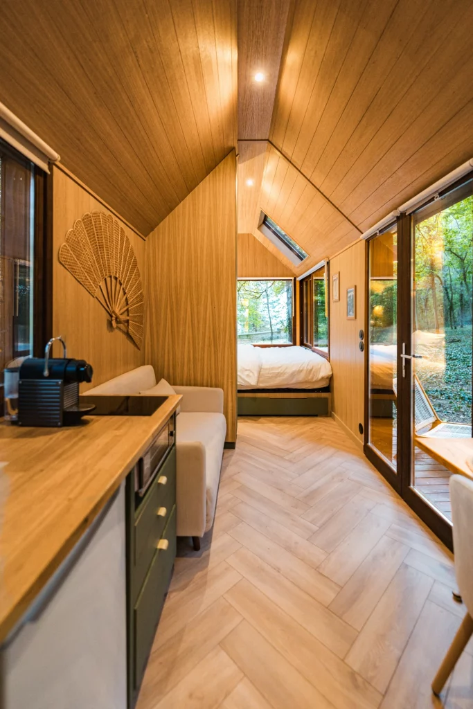 Decouvrez comment cette mini maison de 18 m2 seulement redefinit le luxe au coeur de la nature 4