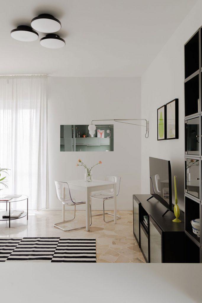 Entre design et confort visite guidee dun appartement exceptionnel avec une cuisine verte 6