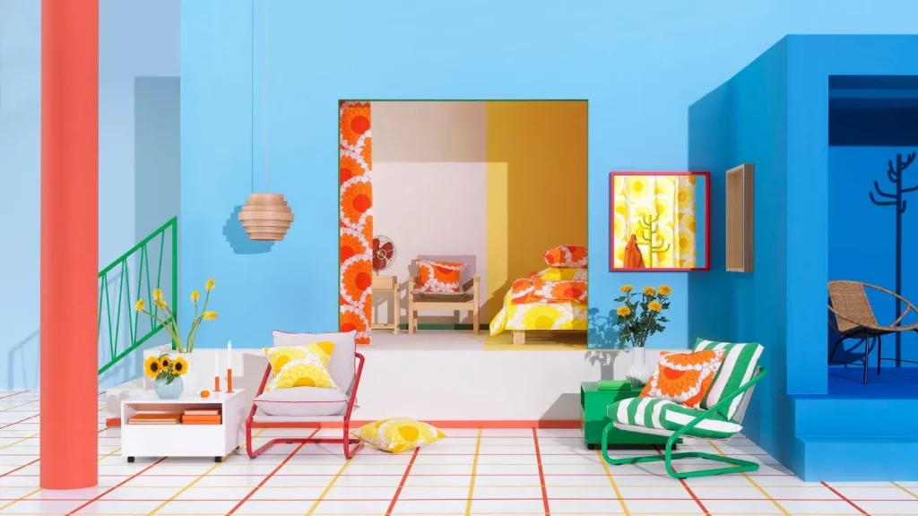 Renaissance du retro IKEA lance une collection inspiree des annees 70 et aux couleurs eclatantes 1