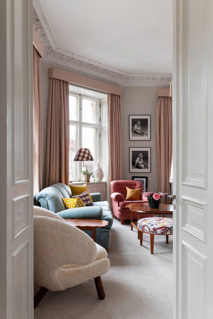 Decouvrez ce sublime appartement scandinave avec des couleurs pastel aux touches feminines 25