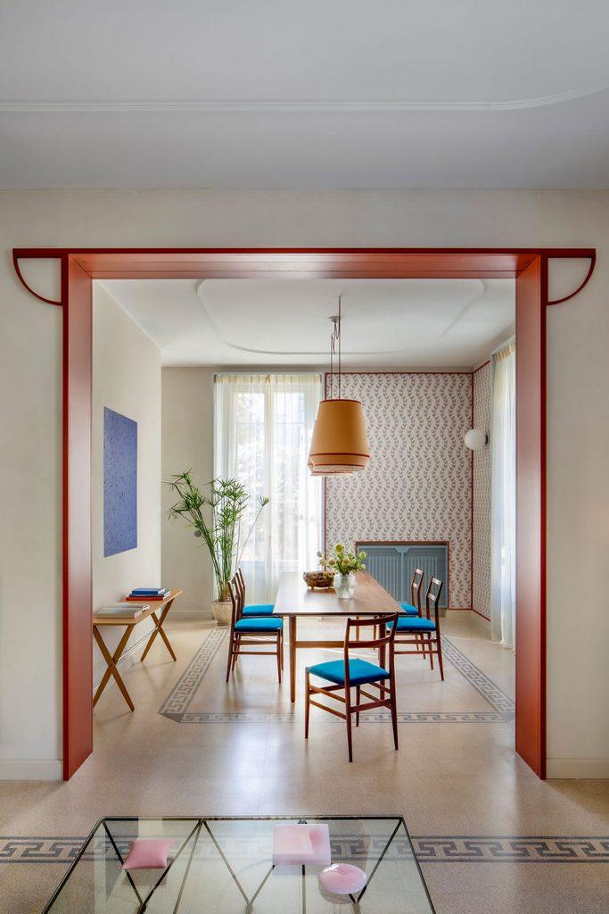 Decouvrez une elegante maison pleine de couleurs renovee dans un style contemporain 2