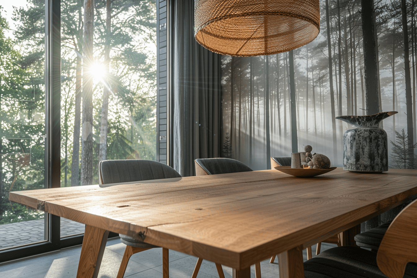 Comment choisir un papier peint panoramique pour une salle à manger