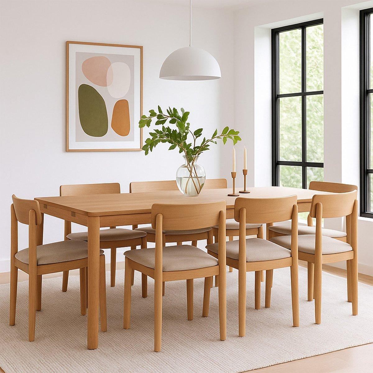 table extensible rectangulaire 12 personnes