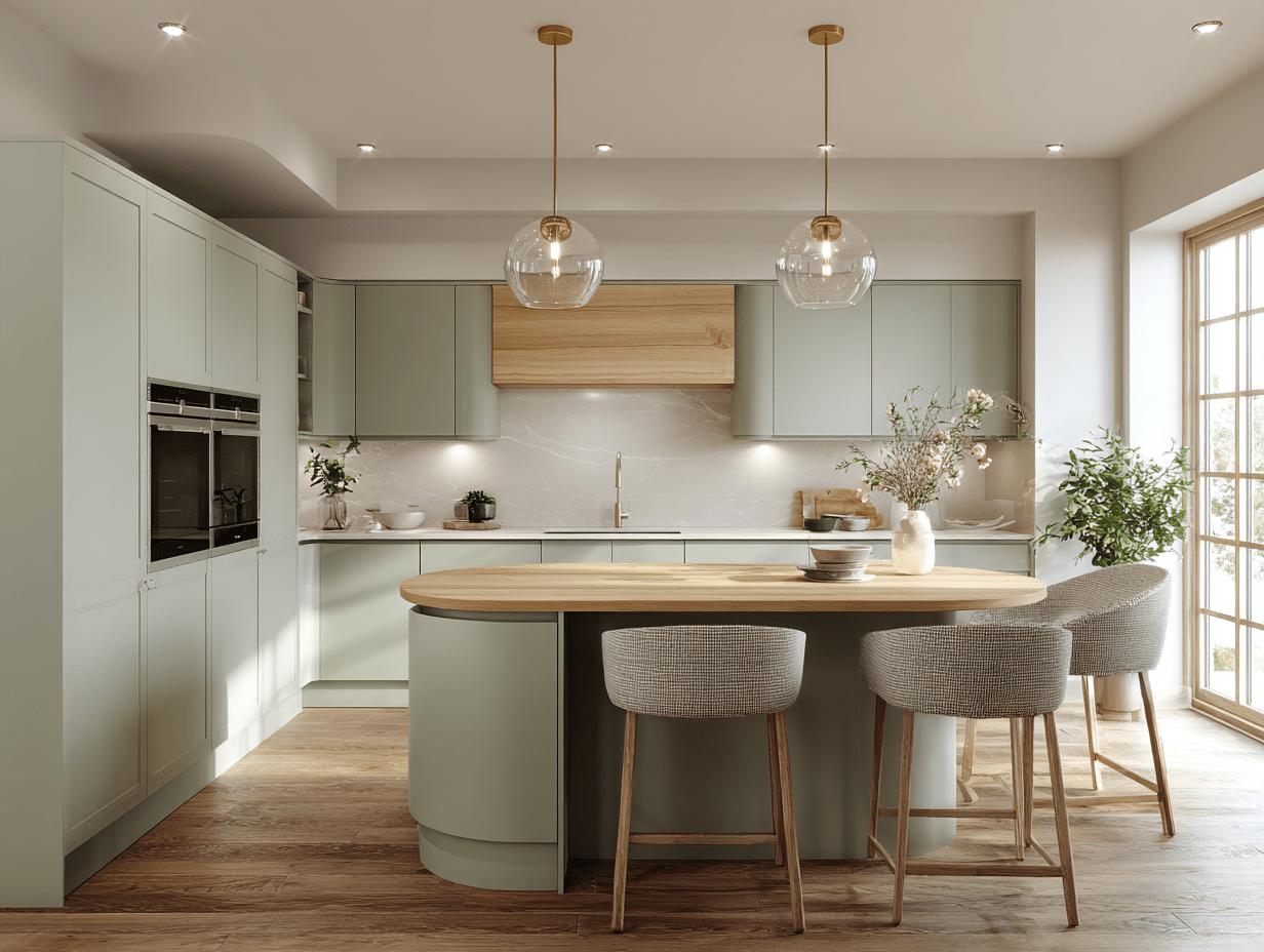 Table haute dans une cuisine Table haute dans une cuisine